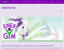 Tablet Screenshot of energym.info