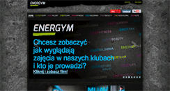Desktop Screenshot of energym.com.pl
